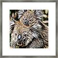 Koala Bear Mom And Child #1 Framed Print