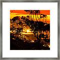 La Jolla Sunset #1 Framed Print