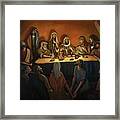 Last Supper Framed Print