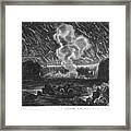 Leonid Meteor Shower, 1833 #1 Framed Print