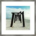 Life Of A Pier Ii #1 Framed Print