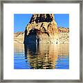 Lone Rock Canyon Framed Print