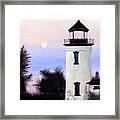 Lonesome Lighthouse Framed Print