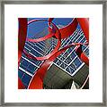 Low Angle View Of A Sculpture In Front #1 Framed Print