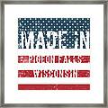 Made In Pigeon Falls, Wisconsin #1 Framed Print