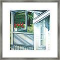 Maine Porches Number One #1 Framed Print