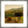 Malibu Trail #1 Framed Print