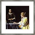 Mistress And Maid Framed Print