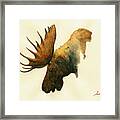 Moose #1 Framed Print