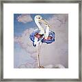 Mother Stork Framed Print