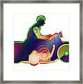 Motorcycle X-ray No. 5 #1 Framed Print