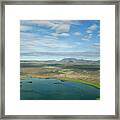 Beautiful Myvatn, Iceland Framed Print