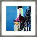 North Pier St Joseph Michigan #1 Framed Print