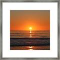 Ocean Sunset  #1 Framed Print