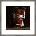 Old Tobacco Can Framed Print