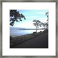 Olympic Discovery Trail Port Angeles Framed Print