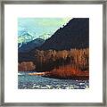 On The Squamish River 2223 #1 Framed Print