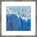 Panoramic View Of Icy Formations #1 Framed Print