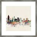 Philadelphia Pennsylvania Skyline #1 Framed Print