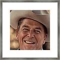 President Ronald Reagan Framed Print