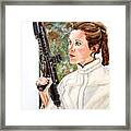 Princess Leia Organa Framed Print