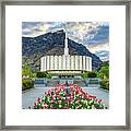 Provo Utah Temple #2 Framed Print
