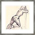 Reclined Woman #1 Framed Print
