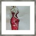 Red Dress #1 Framed Print