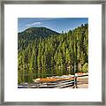 Red Lake #1 Framed Print