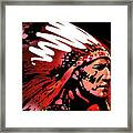 Red Pipe Framed Print Red Pipe Framed Print