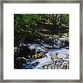 River In Wales Framed Print