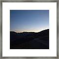 Rockies Sunrise #1 Framed Print