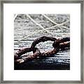 Rusty Chain #1 Framed Print