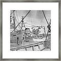 Rv Chain And Uscgss Whiting #1 Framed Print