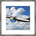 Ryanair Boeing 737 Ei-ebd Framed Print
