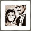 Scarlett O Hara And Rhett Butler #2 Framed Print