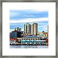 Seattle Skyline Hdr #1 Framed Print