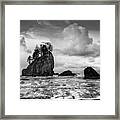 Second Beach Drama #1 Framed Print