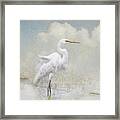 Snowy Egret 2 Framed Print
