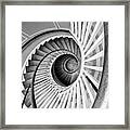 Spiral Staircase Lowndes Grove #1 Framed Print