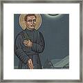 St Damien Of Moloka'i 235 Framed Print