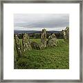 Standing Stones 9 Donegal Ireland Framed Print