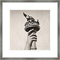 Statue Of Liberty, 1876 #1 Framed Print