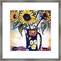 Sunflowers #1 Framed Print