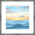 Sunrise #3 Framed Print