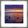 Sunset At Mauritius #1 Framed Print