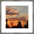 Sunset Moreno Valley Ca #1 Framed Print