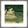 Surfing - Jersey Shore Framed Print