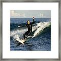 Surfing #1 Framed Print