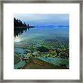 Tahoe Twilight Framed Print